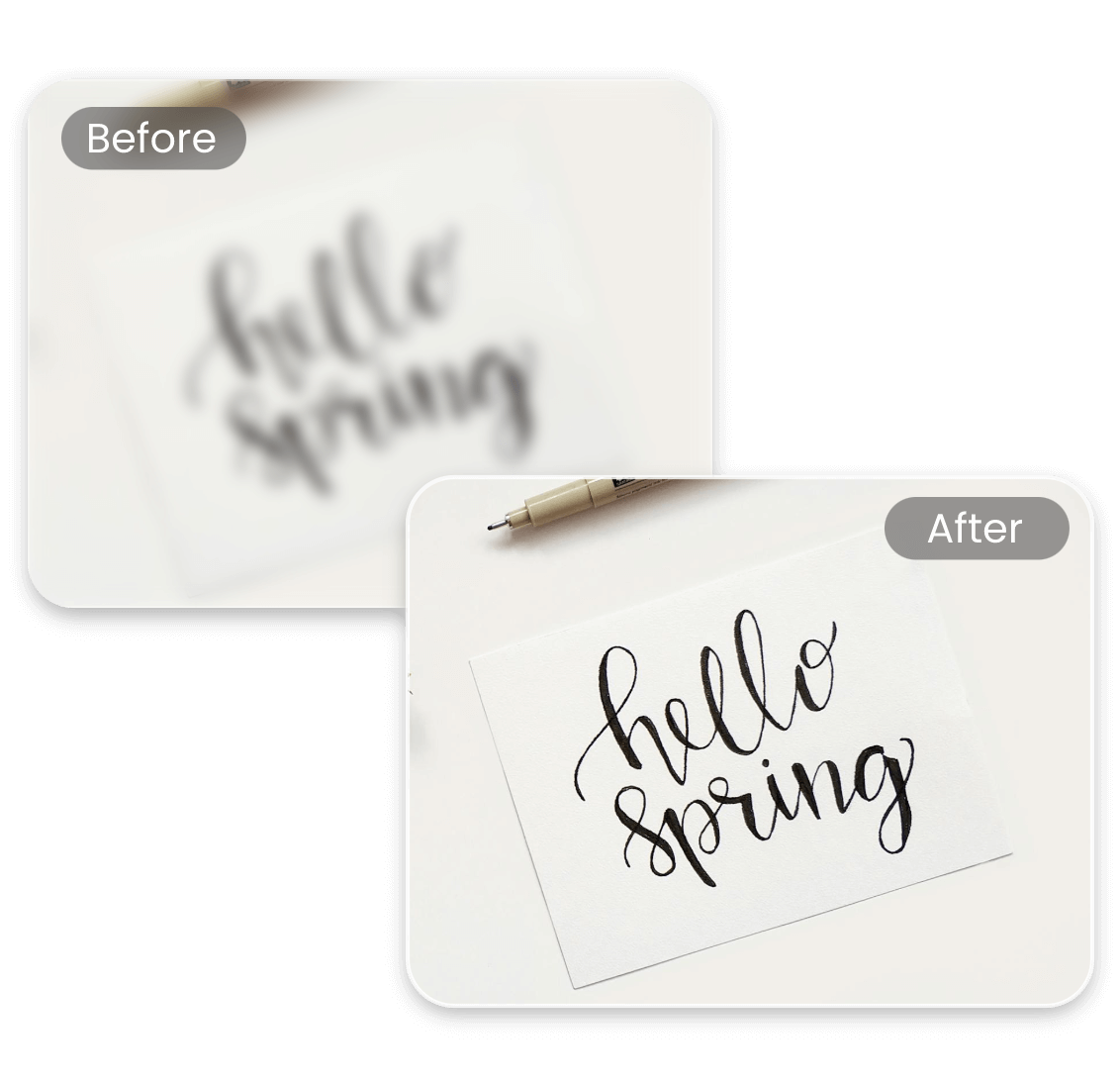 Work and Content Tasks That Require You to Unblur Image