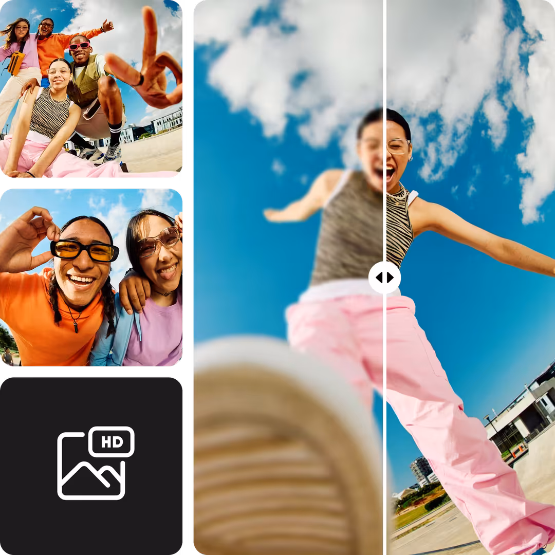 Intelligent Sharpening & Motion Blur Correction