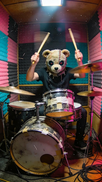 ビデオ AI に音楽を追加する