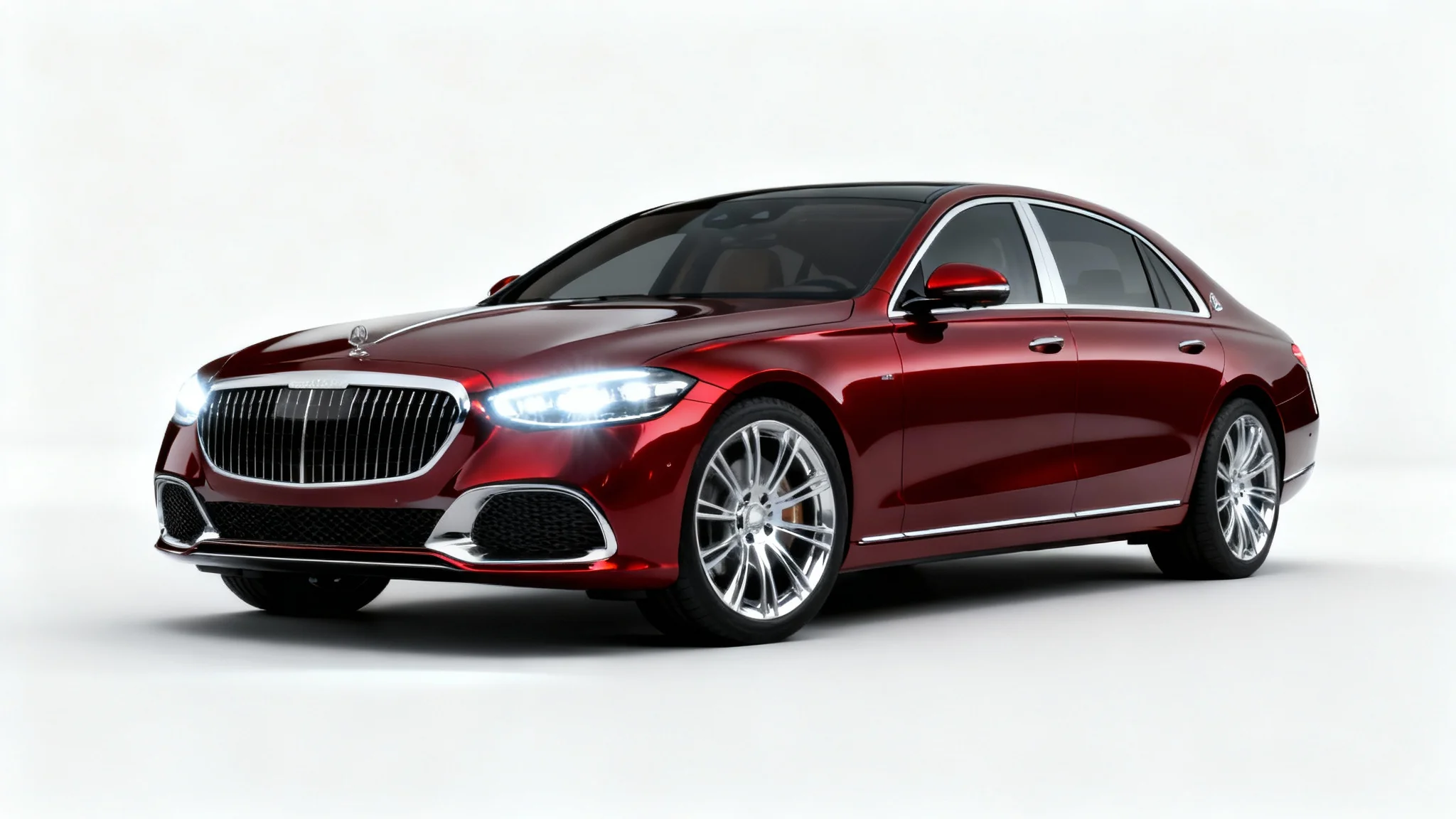 Luxury Car Scene Rendering