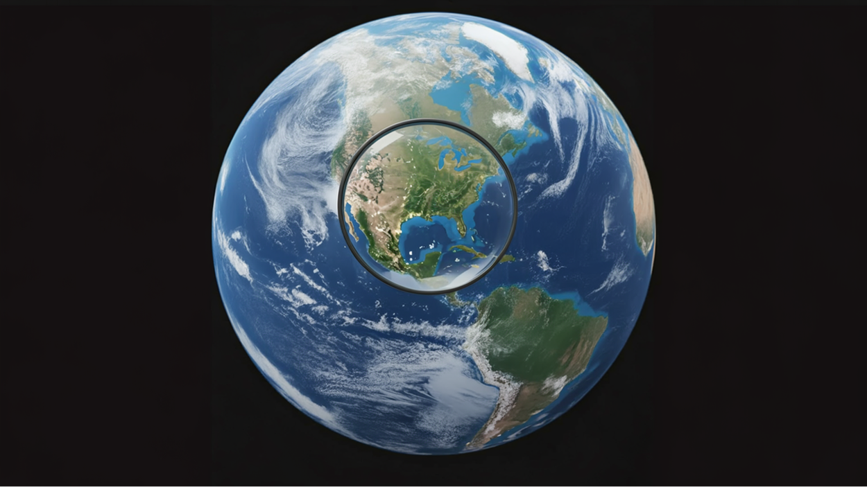 Instant Attention with Satellite Zoom Motion