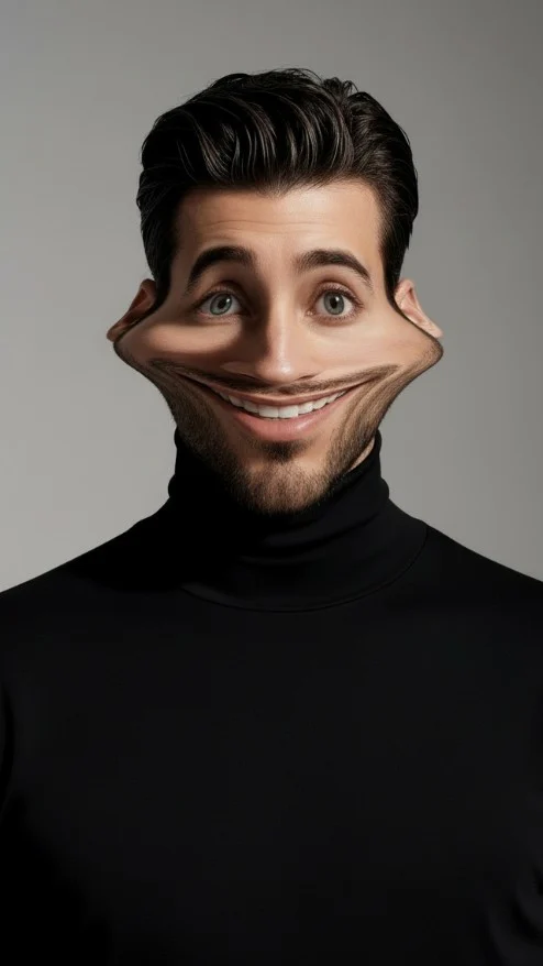 One-Click Funny Face Filter Application