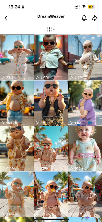 Cool Baby Boy AI Dance Paradise