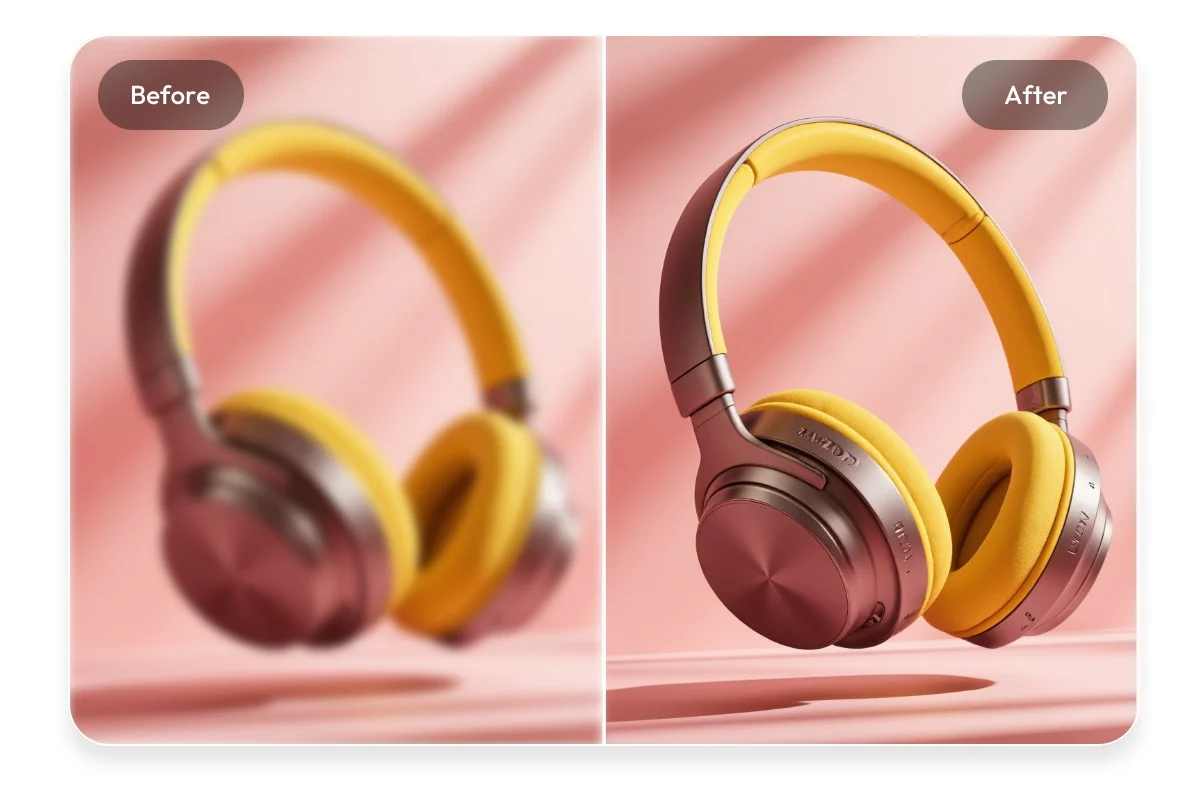 It Looks More Intentional When You Unblur Image
