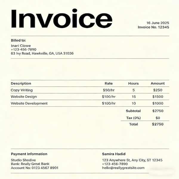 Invoice Generator