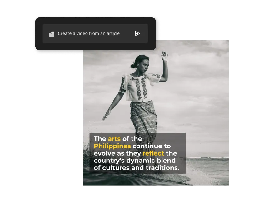 Content Automatically Visualized